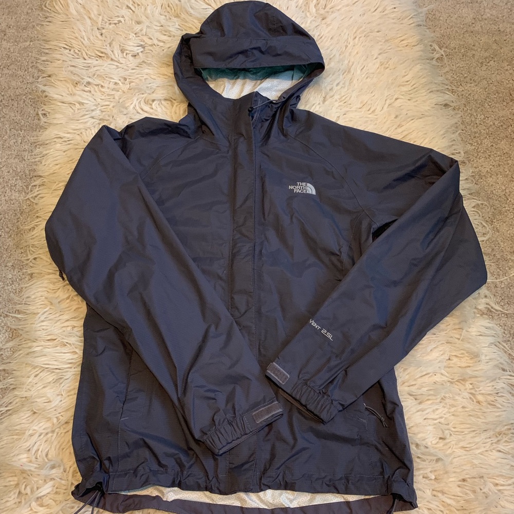 North Face Rain Jacket - purple